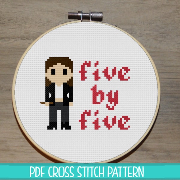 Buffy Faith 5x5 Large Cross Stitch Pattern