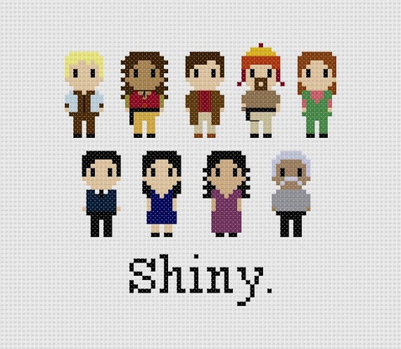 Firefly Shiny Cross Stitch Pattern 3 Pattern Variations - Etsy