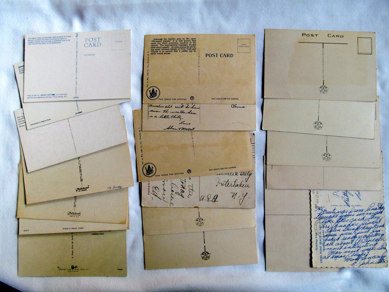 Lot of 19 Vintage CANADIAN CANADA postcards Expo Mounted Police #26-g