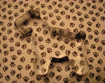 Schnauzer Dog 4 "Cortador de galletas de metal para perros
