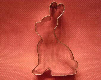 Bunny / Rabbit 5" Metal Cookie Cutter