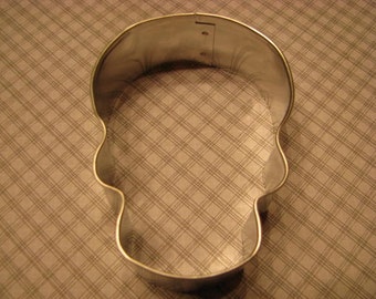 Skull Halloween 3" Metal Cookie Cutter