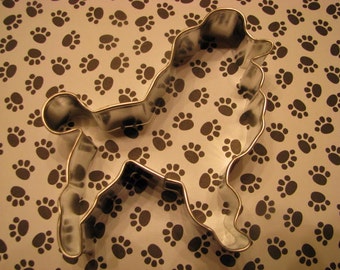 Poodle Dog 3.5" Metal Dog Cookie Cutter