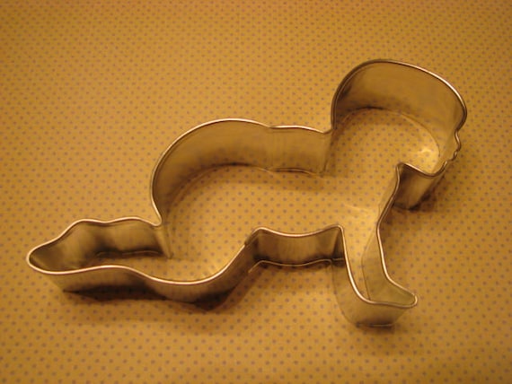 Baby Crawling 5.25"  Metal Cookie Cutter