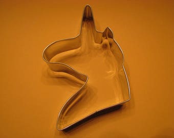 Unicorn 5" Metal Cookie Cutter