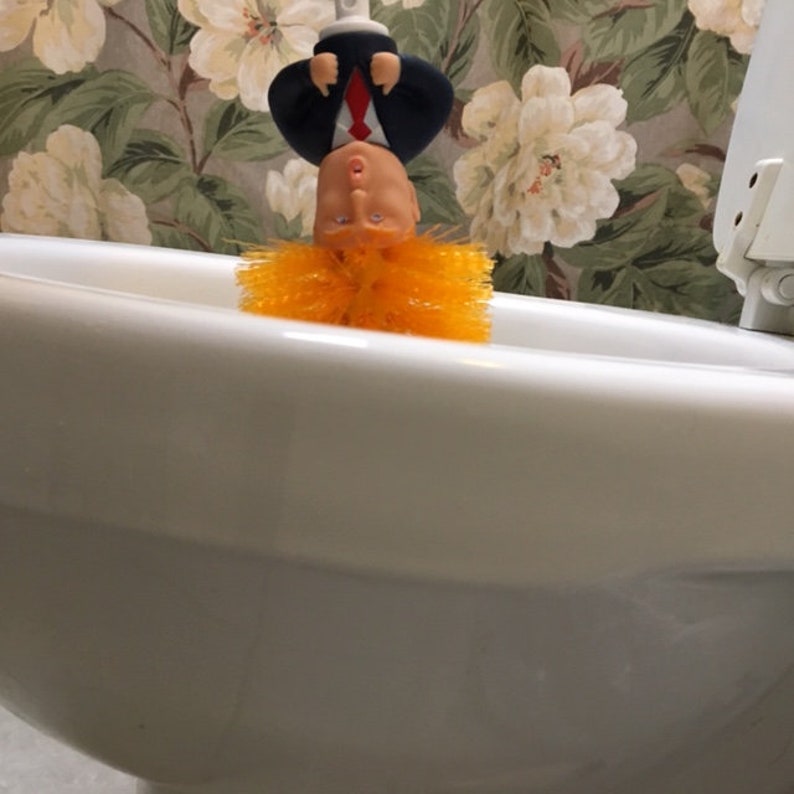 Donald Trump Toilet Brush. The Original Commander In Crap™ Make Your Toilet Great Again™ image 5