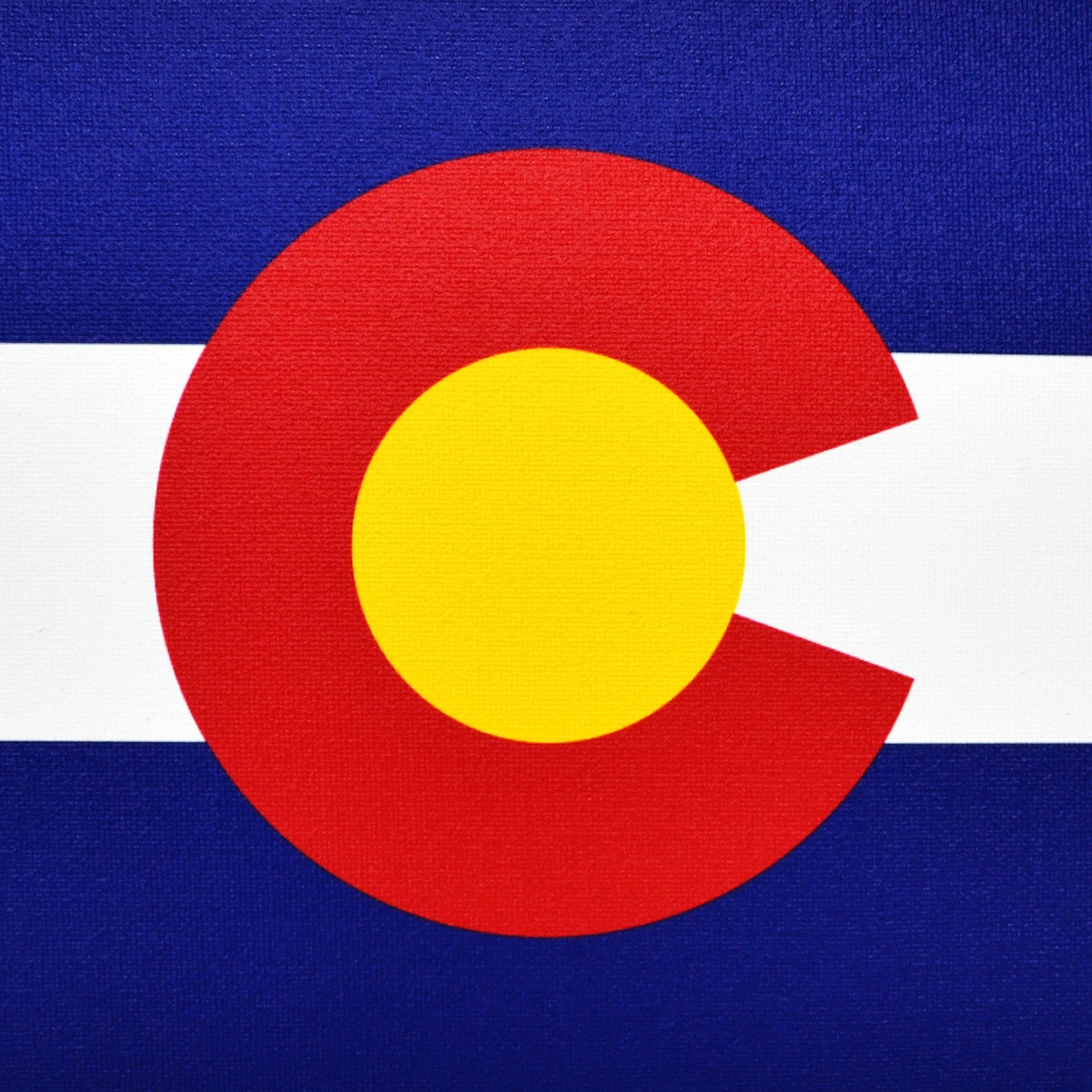 Colorado Flag Wall Decor 8x10 Decorative CO Canvas Wall Art Etsy