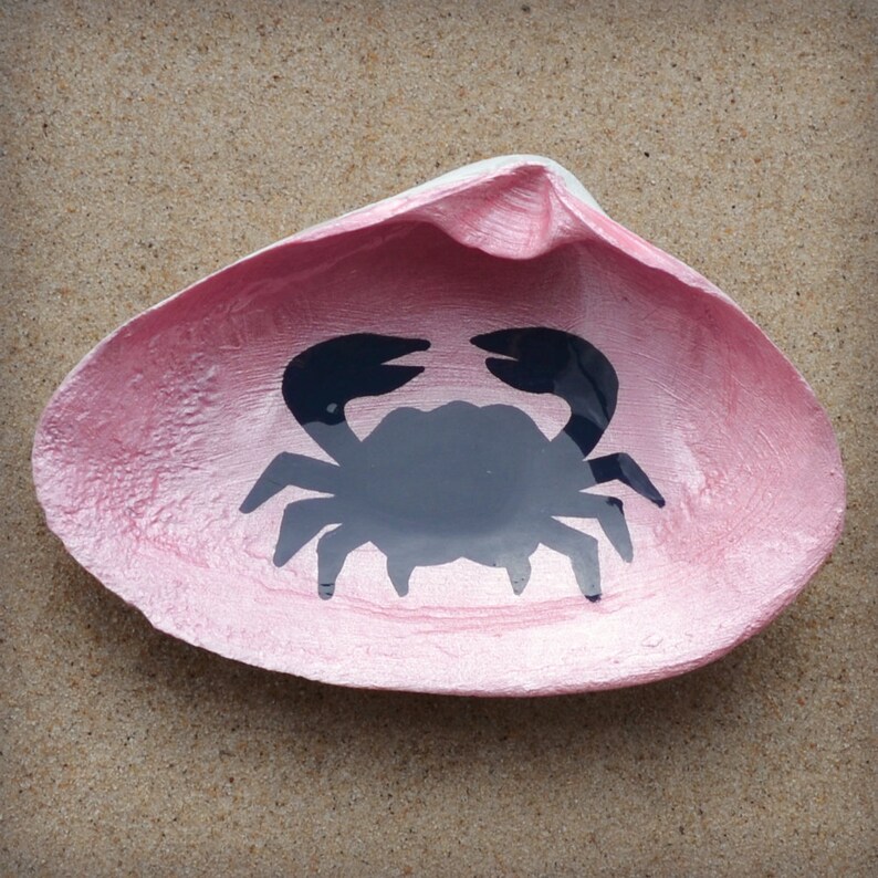 Crab Shell Dish / Spoon Rest Soap Dish Jewelry Dish Etsy