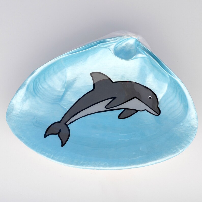 Dolphin Shell Dish / Spoon Rest Soap Dish Jewelry Dish - Etsy