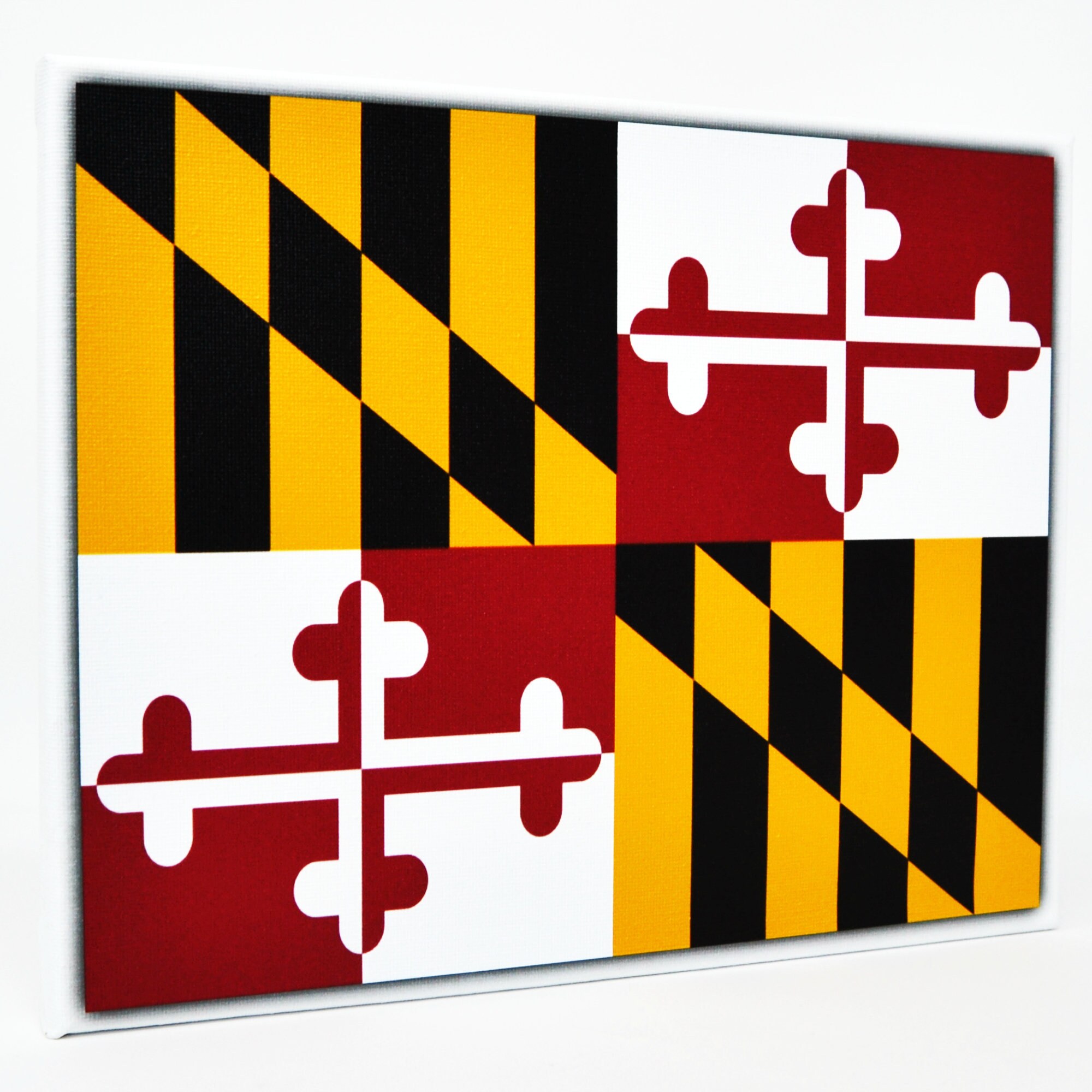 Maryland Flag Wall Decor 8x10 Decorative MD Canvas Wall Art Etsy