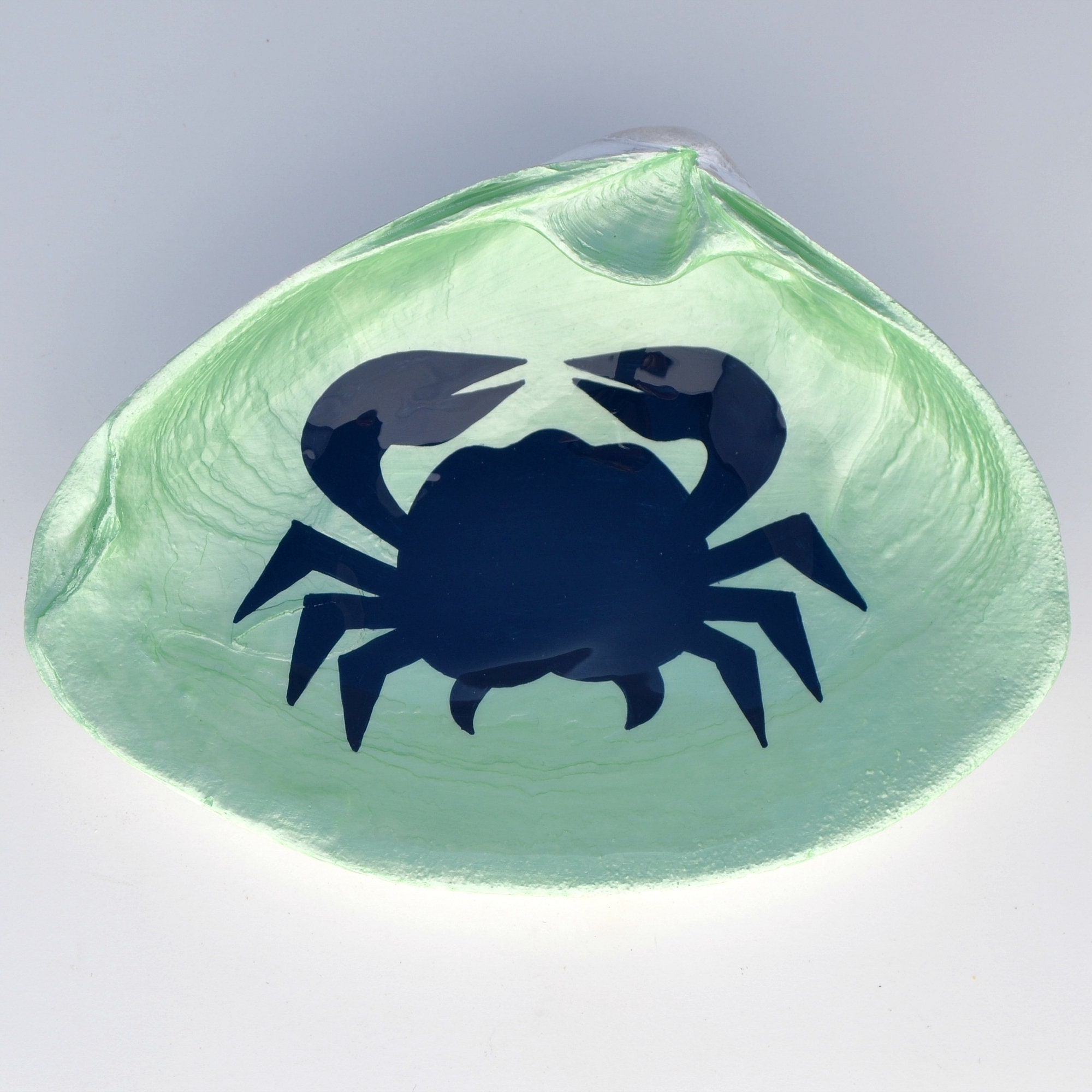 Crab Shell Dish / Spoon Rest Soap Dish Jewelry Dish Etsy