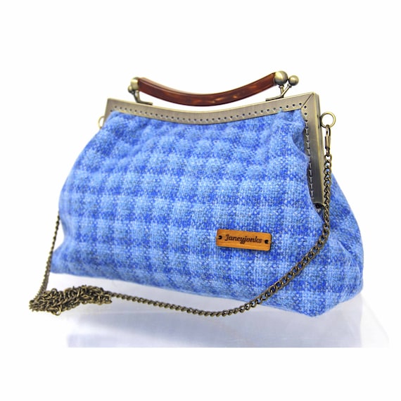 Blue elegance online purse