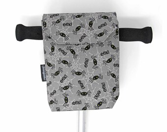 Spiders Micro Scooter or bicycle bag, Water Bottle Bag, Great gift for Boys and Girls, Different Sizes.