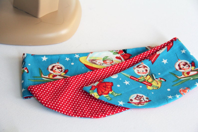 Rocker Rascals Cute Rocket Rascals Retro Reversible Hair Wrap | 50's Style | Head ...