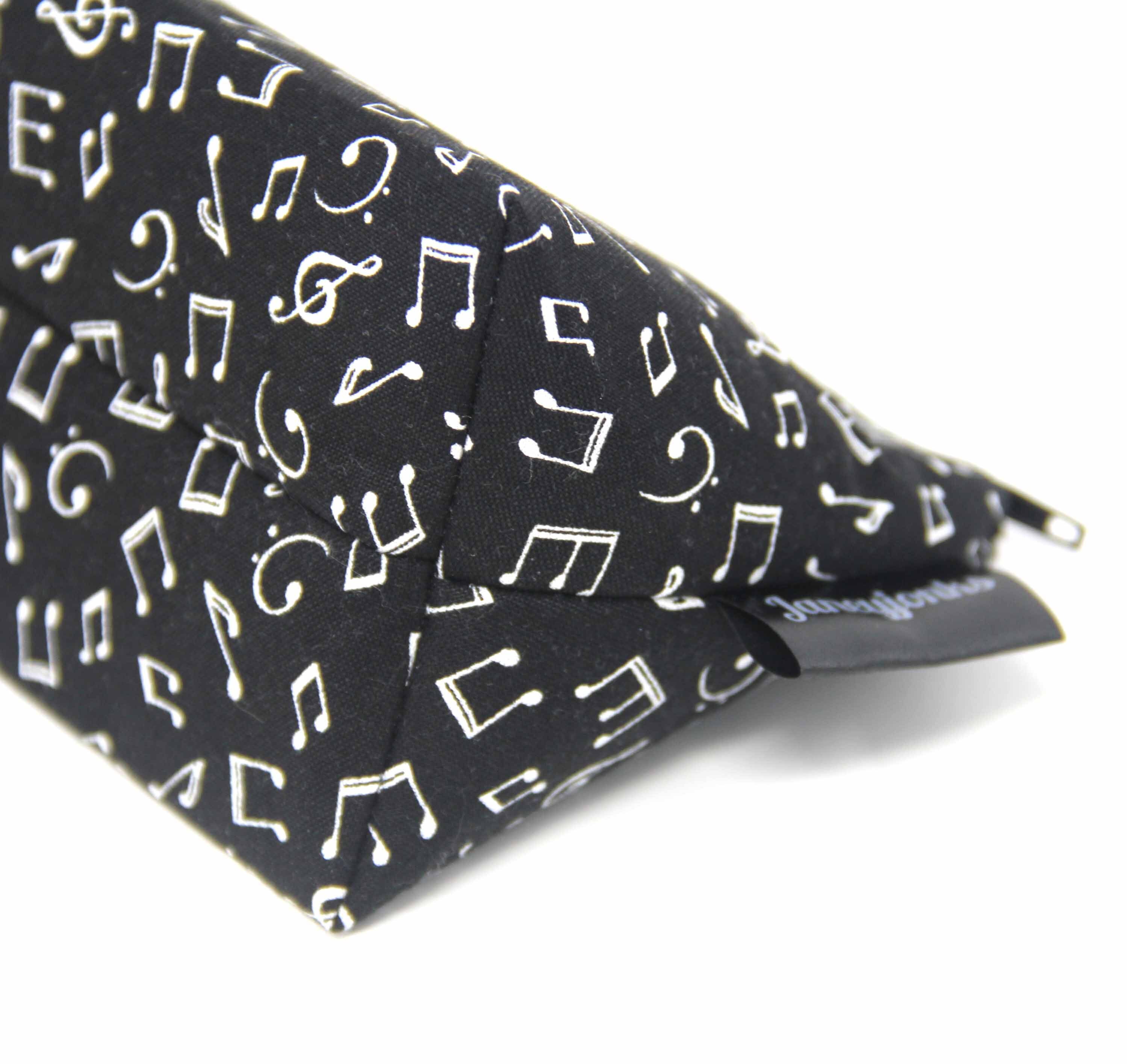 Classical Note Computer Case Black and White Music Notes Pencil Case, Other Colours Available ...