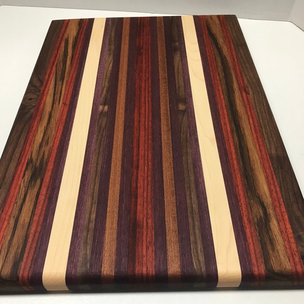 Ready to SHIP!! FREE SHIPPING!!! Handmade Exotic Wood Cutting Board