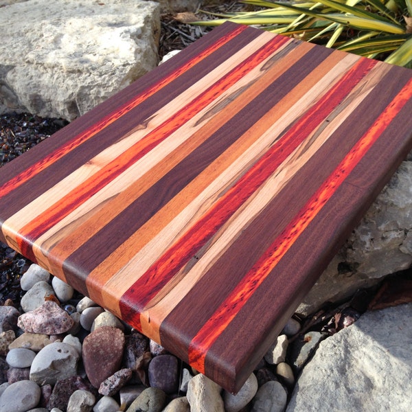 Handmade Exotic Wood Cutting Board ***FREE SHIPPING***