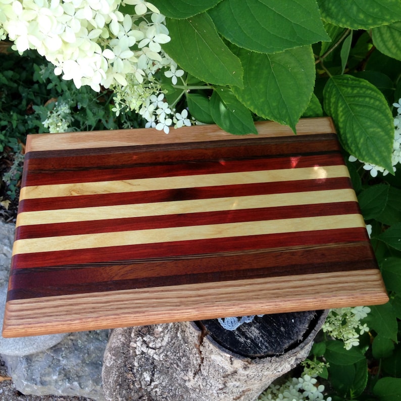 Handmade Exotic Wood Cutting Board***FREE SHIPPING***