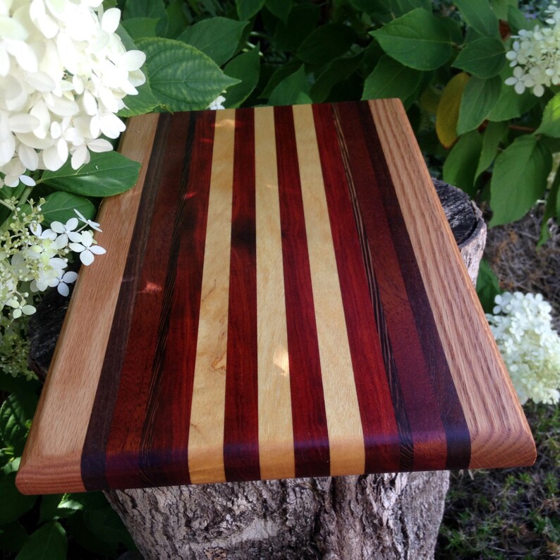 Handmade Exotic Wood Cutting Board***FREE SHIPPING***
