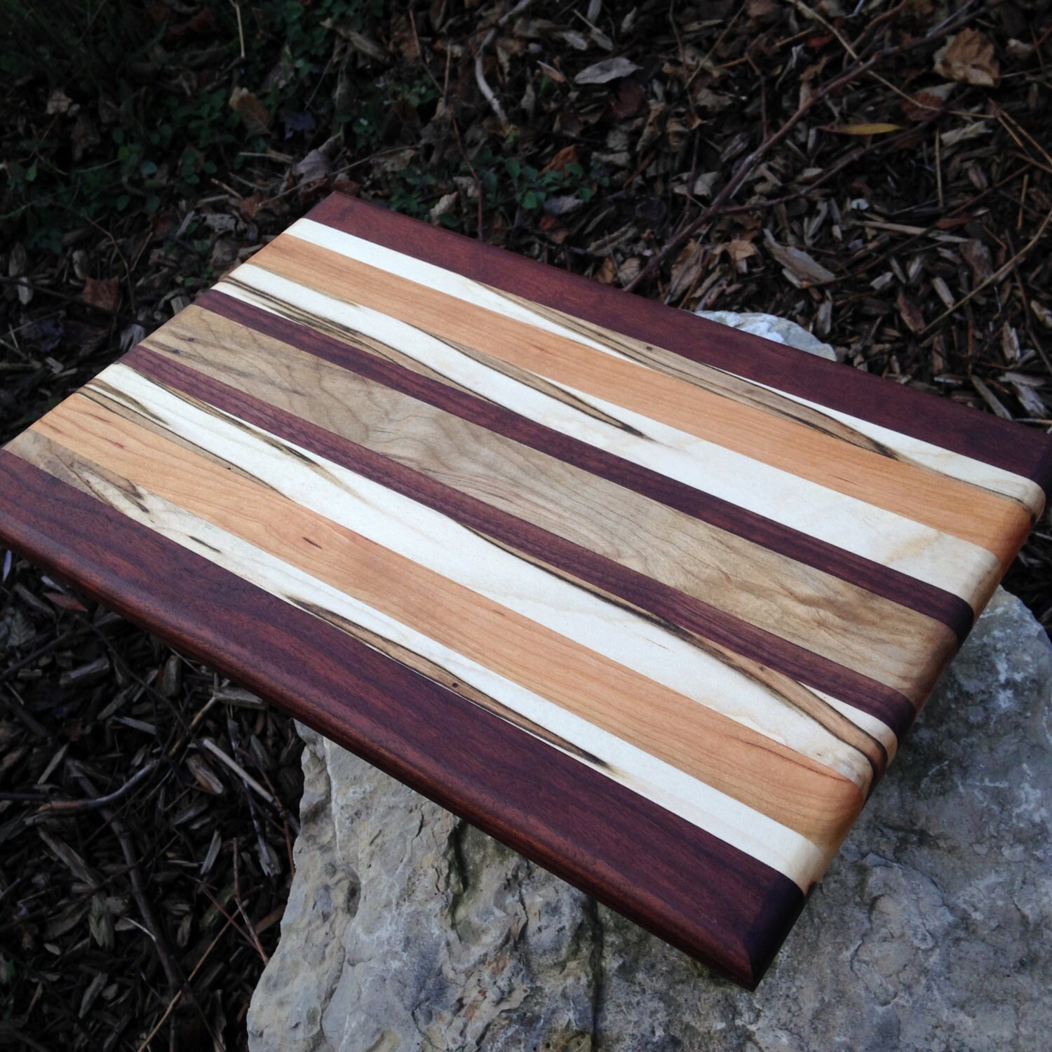 Handmade Wood Cutting Board FREE SHIPPING Etsy