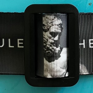 Large * XL * Dog Collar*  Greek God * Hercules 1 1/2” width Buckle or Martingale