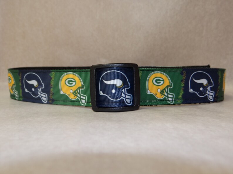 Custom Dog Collar Vikings Packers A House Divided Etsy