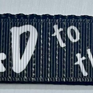May include: Black dog leash with white text and crossed bones. The text reads "BAD to the BONE". The leash is made of a durable, woven material.