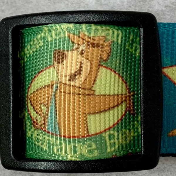 Dog Collar "  * Retro Cartoon * 1" adjustable buckle or martingale