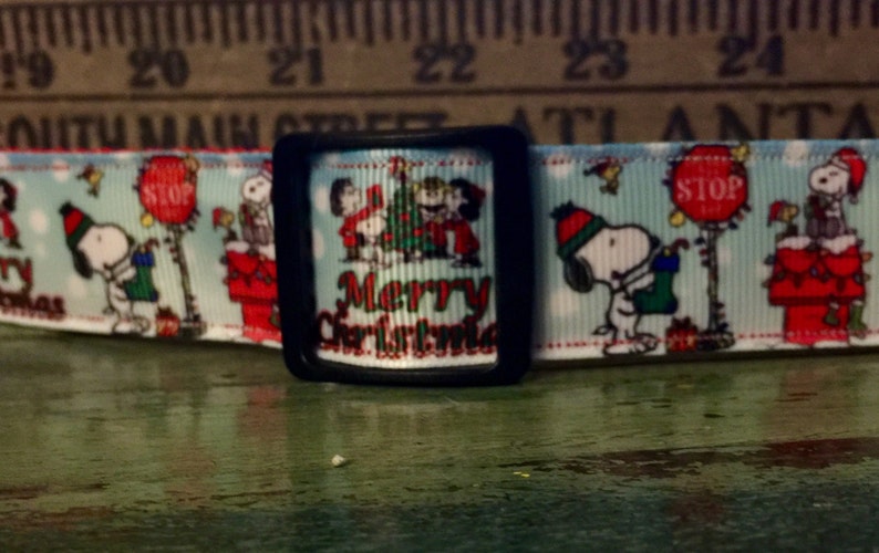 Holiday Dog Collar Snoopy Charlie Brown Peanutschristmas Etsy