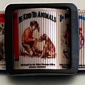 Dog Collar &quot;  Be KIND to Animals   * One inch  * 1&quot; adjustable buckle or martingale