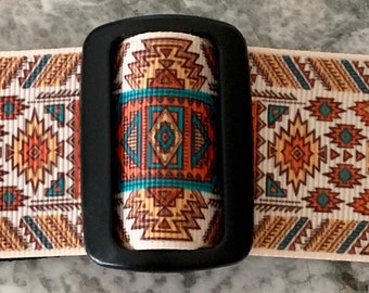 Large * XL * Dog Collar*  Pattern Collar  1 1/2” width Buckle or Martingale