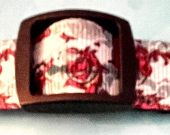 5/8 or 3/4" Little Dog Collar  " Cartoon Dragon *Loch Ness  * Mushu * Xsmall, Small * Adjustable Buckle collar