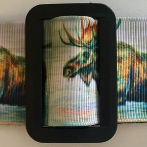 Large * XL * Dog Collar*   MOOSE  1.5&quot; width Buckle or Martingale