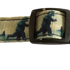 5/8" Cat * Kitty collar *  Sci Fi Movie Monster * Adjustable Breakaway Buckle Collar