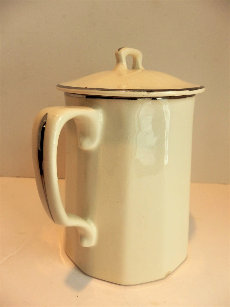 Harker Pottery Hotoven Amy Pattern Covered Pitcher. Etsy