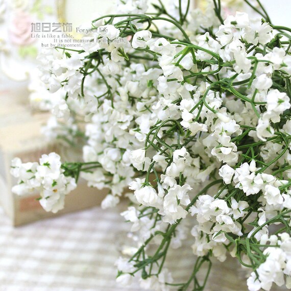 20pcs/lot 1200 heads NEW Bulk single silk babys breath Etsy