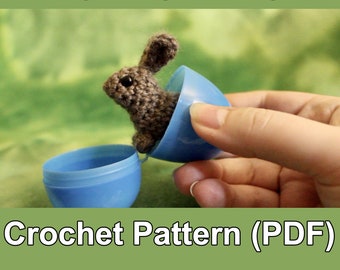 Itty Bitty Bunny Crochet Pattern (PDF)