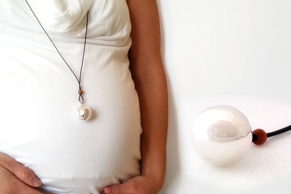 Maternity bell deals necklace