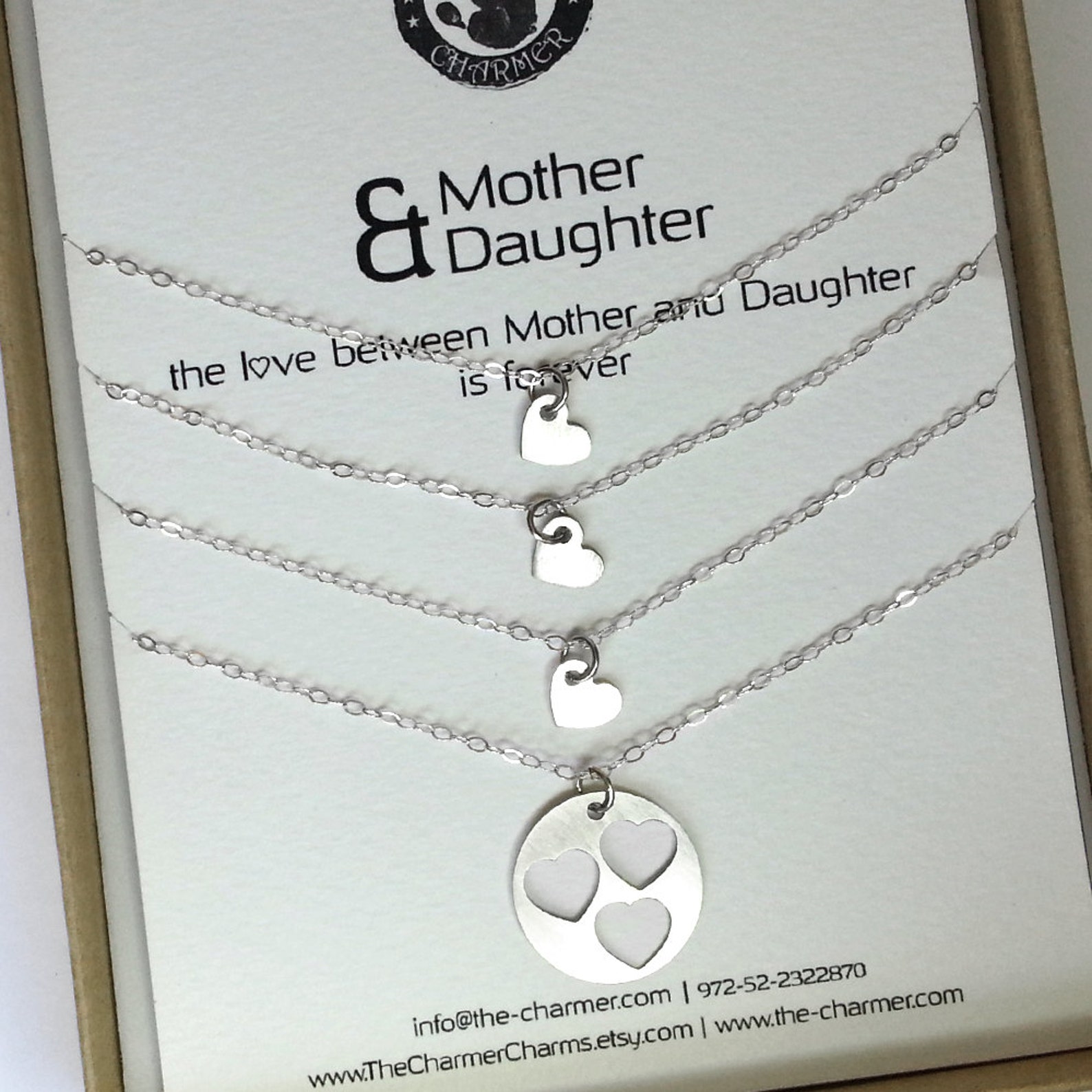 Mother Daughter Christmas Gift for Mom Mother 3 Daughters Etsy