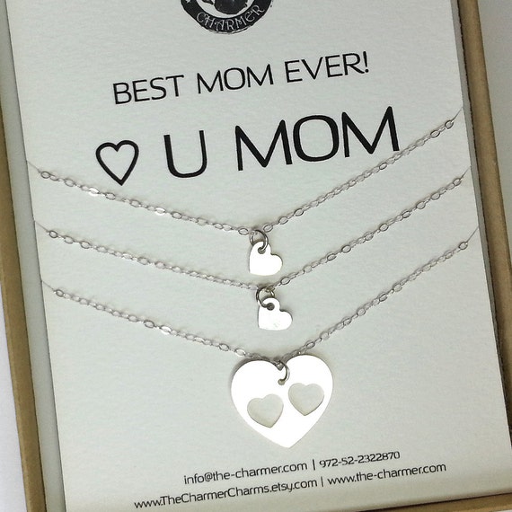 Mother Daughter Jewelry Mommy Necklace Mom Daughter Mother