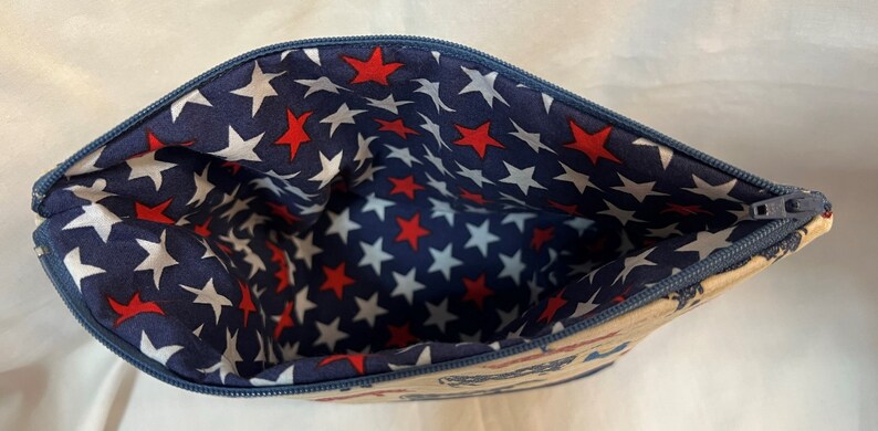 JacquelineRaeCrafts Cosmetic Makeup Bag - Thumbnail 3