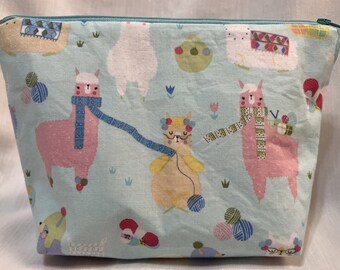 Alpaca Makeup/Travel/Cosmetic Bag