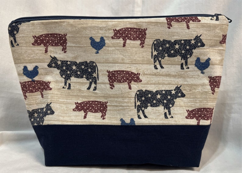 JacquelineRaeCrafts Cosmetic Makeup Bag - Thumbnail 2