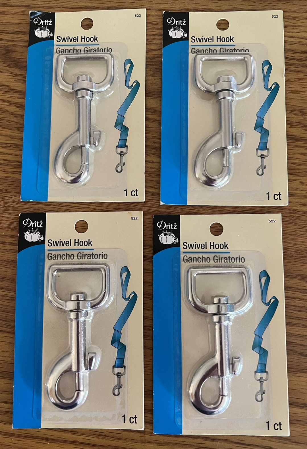 Swivel Hook Large Made by Dritz Set of 4 Etsy