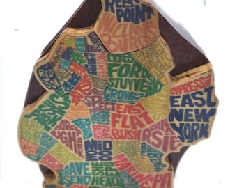Brooklyn Map Puzze Box