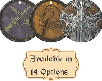 Whiterun Shield Ornament, Skyrim Ceramic Ornament, Elder Scrolls, Viking Christmas, Morrowind