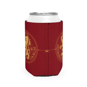 Starry Gryffindor Neoprene Can Cooler Sleeve, Wizarding World Coozie image 7
