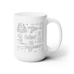 Fallout keramische koffiemok: Nuka Cola, Atomic Era (15oz)