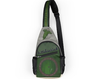 Hobbit Crossbody Bag: Lord of the Rings Chest Bag, LOTR Shoulder Tote