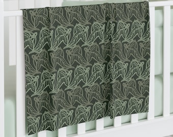 Lorien Leaf Baby Swaddle Blanket: Rings of Power Infant Wrap